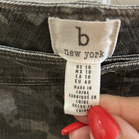 Camo cargo skinny stretch jeans - Picture 2 of 6